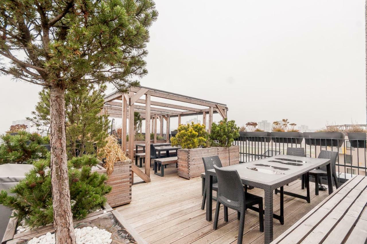 Apartments Vilnius 1 Near Center With A Roof Terrace And Parking エクステリア 写真